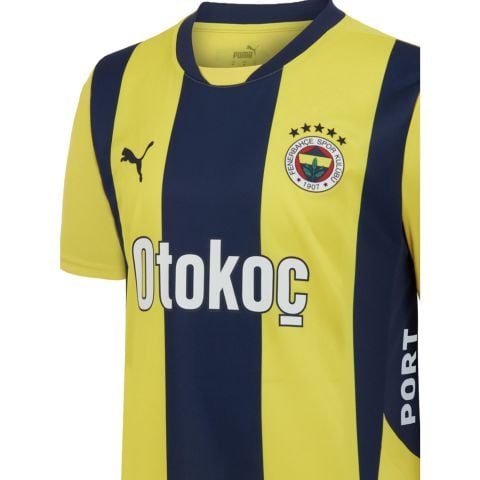 Fenerbahçe FSK Yeni Sezon Çubuklu Forma 77536001- Sarı Lacivert