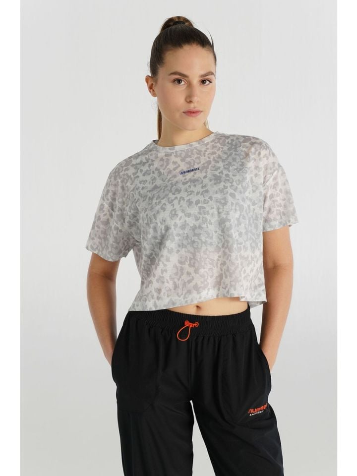 Hummel HmlDulce Kadın Crop T-shirt 912087-9003