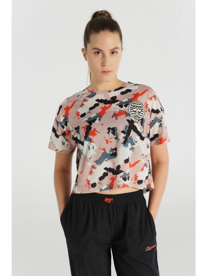 Hummel HmlJoker Kadın Crop T-shirt 912118-3847