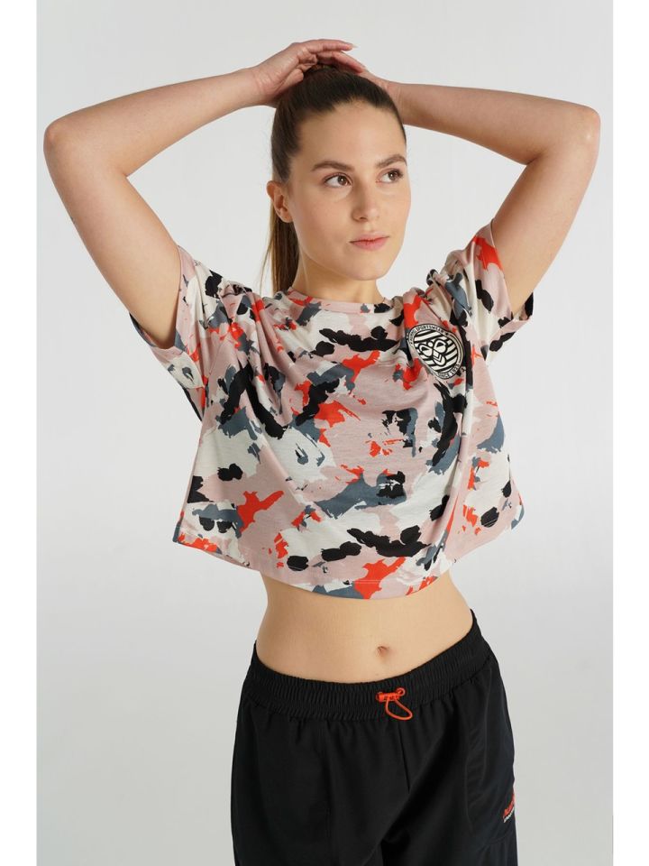 Hummel HmlJoker Kadın Crop T-shirt 912118-3847