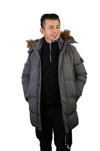Lumberjack M- Aıdan Erkek Kapişonlu Parka -101347080 - Antrasit