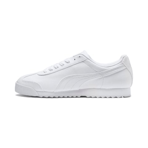 Puma Unısex Roma Basic Spor Ayakkabı-Beyaz-35357221