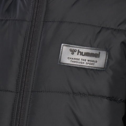 Hummel Cason Kız Çocuk Kapüşonlu Uzun Mont Siyah 940170-2001