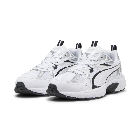 Puma Milenio Tech Unisex Spor Ayakkabı 39232201-Siyah Beyaz