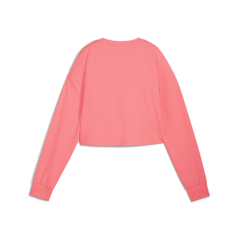 Puma Cloudspun Kadın Crop Sweatshirt 52587916-Pembe