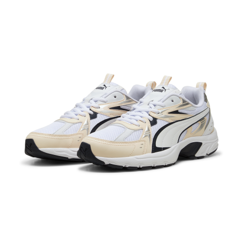Puma Milenio Tech Unisex Günlük Spor Ayakkabı 39232207-Beyaz-Gül Kurusu