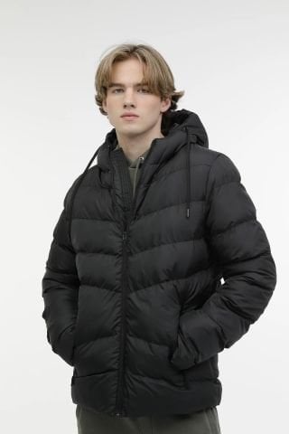 Kinetix M-SN541 Mario Coat Erkek Siyah Mont