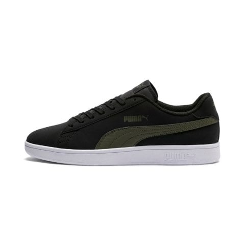 Puma Smash V2 Buck Unisex Günlük Spor Ayakkabı-Siyah-36516005