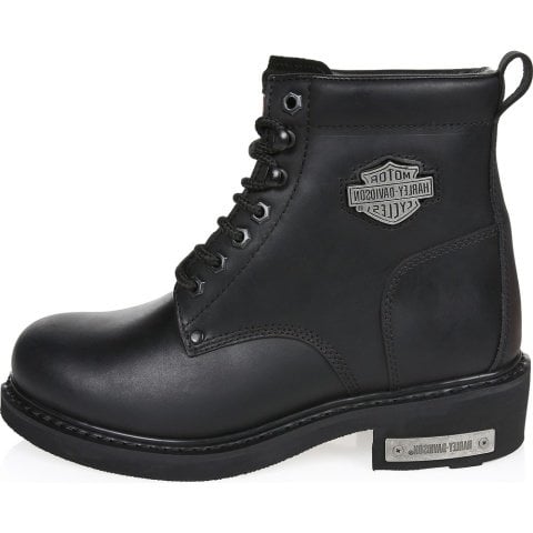 Harley Davidson Kadın Gibson Siyah  Hakiki Deri Bot 025G100109