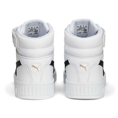 Puma Carina 2.0 Mid Siyah-Beyaz - Kadın Spor Ayakkabı -38585106-