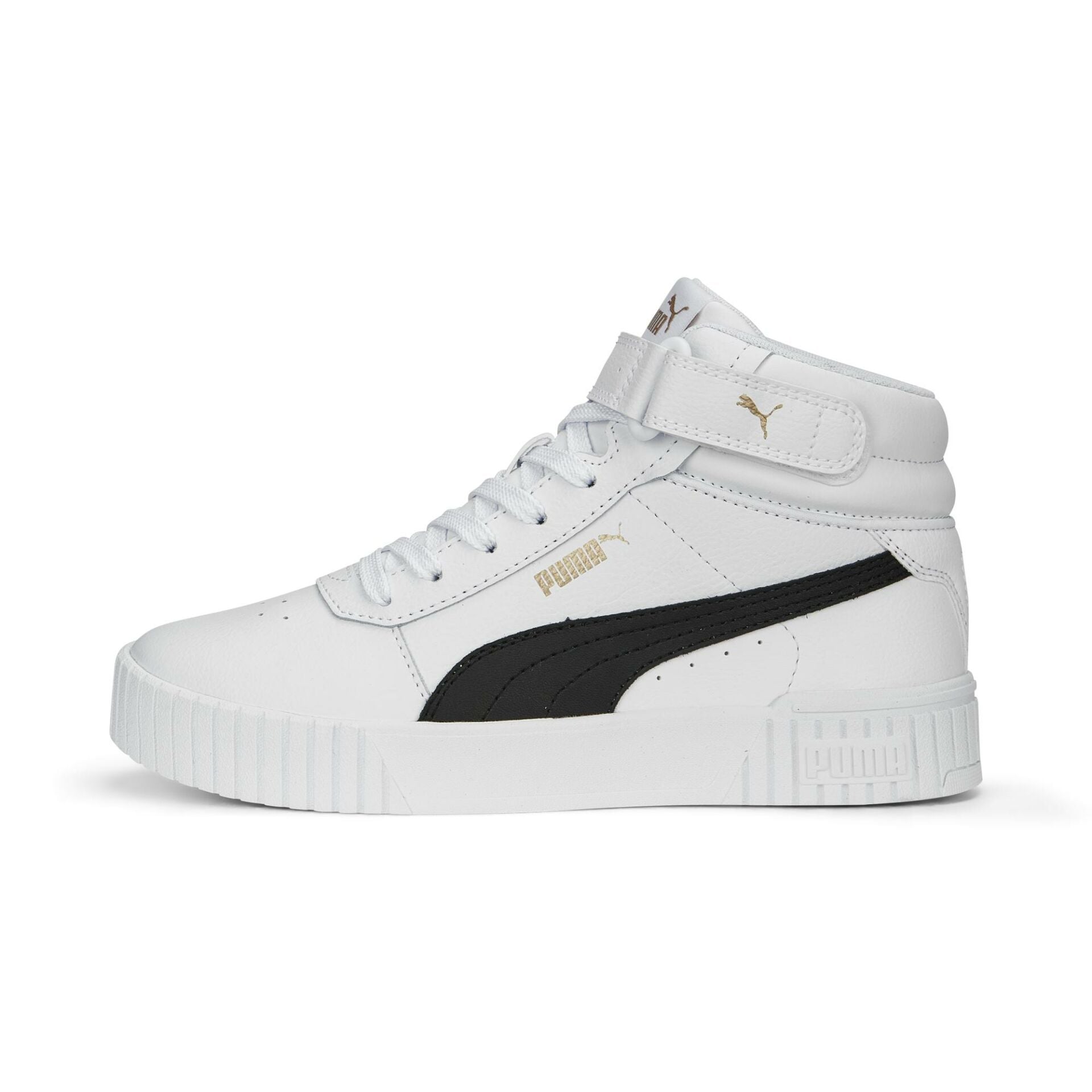Puma Carina 2.0 Mid Siyah-Beyaz - Kadın Spor Ayakkabı -38585106