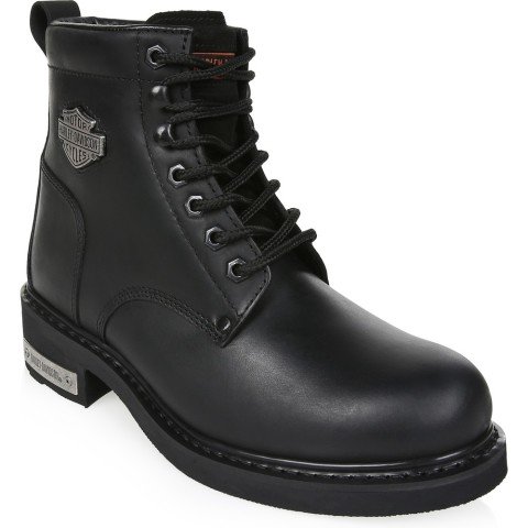 Harley Davidson Erkek Gibson Siyah  Hakiki Deri Bot 025M100109