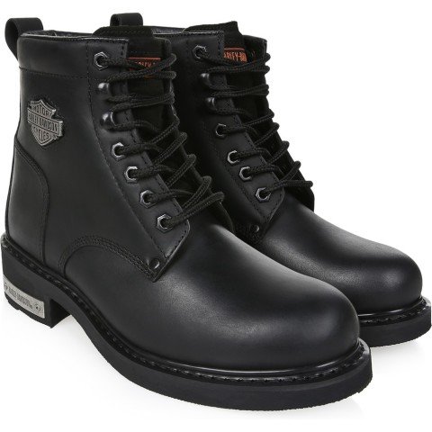 Harley Davidson Erkek Gibson Siyah  Hakiki Deri Bot 025M100109
