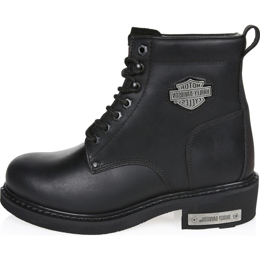 Harley Davidson Erkek Gibson Siyah  Hakiki Deri Bot 025M100109