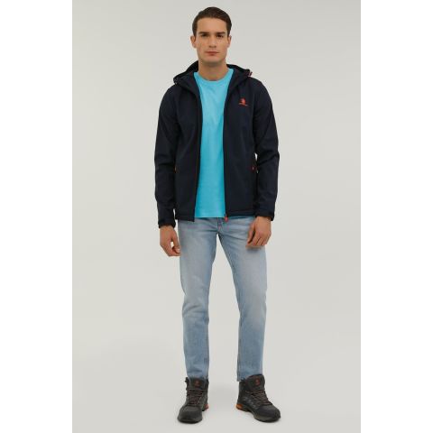 Lumberjack M-CT651 Hugo Softshell 2p Lacivert Erkek Softshell 101169257-Lacivert