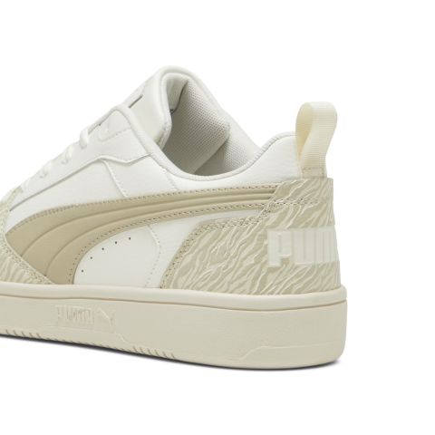 Puma Rebound v6 Low Animal Fever Warm Unisex 39747601 - Beyaz
