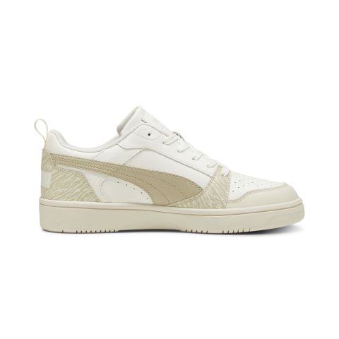 Puma Rebound v6 Low Animal Fever Warm Unisex 39747601 - Beyaz
