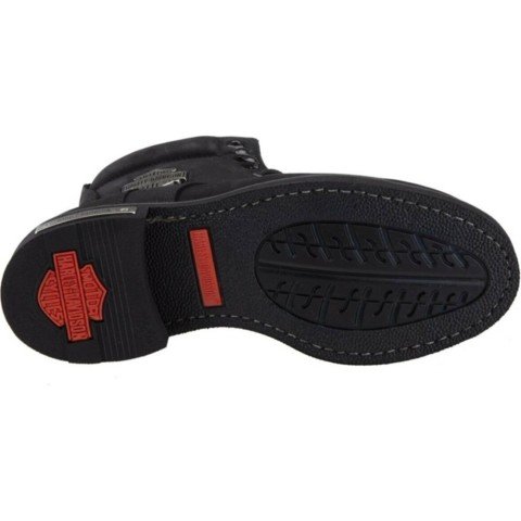 Harley Davidson Erkek Gibson Siyah Hakiki Nubuk  Deri Bot 025M100109