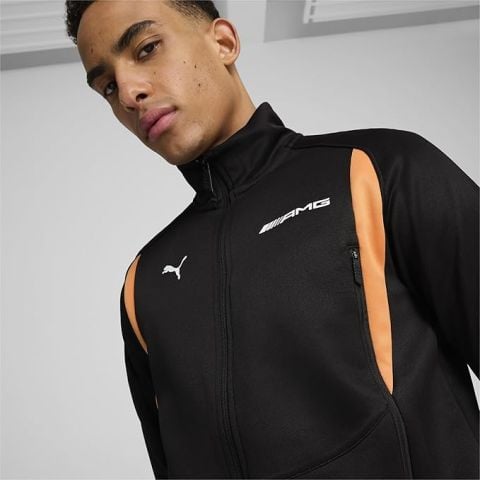 Puma Erkek Sweatshirt AMG Track Jacket Siyah- 62742101