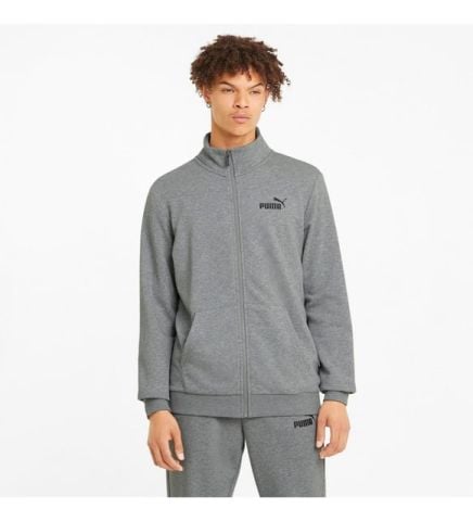 Puma Erkek Sweatshirt ESS Track Jacket Gri- 58669603