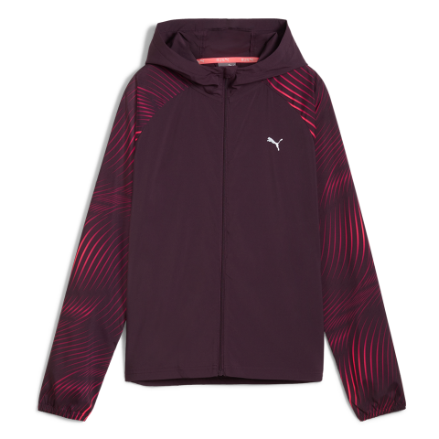 Puma RUN FAVORITE AOP Kadın Ceket Mor - 52403544