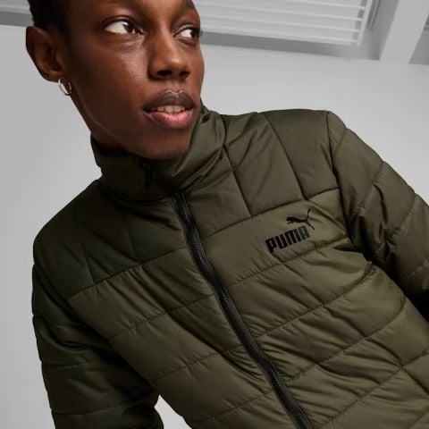 Puma Erkek Mont ESS+ Padded Jacket Koyu Yeşil - 84934970