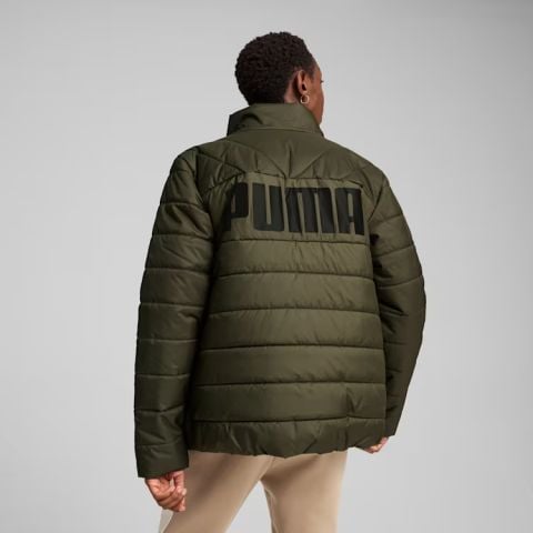 Puma Erkek Mont ESS+ Padded Jacket Koyu Yeşil - 84934970