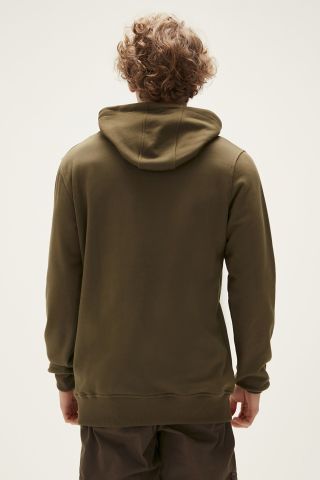 BadBear Erkek Flog Kapüşonlu Sweatshirt-Haki 22.02.12.015
