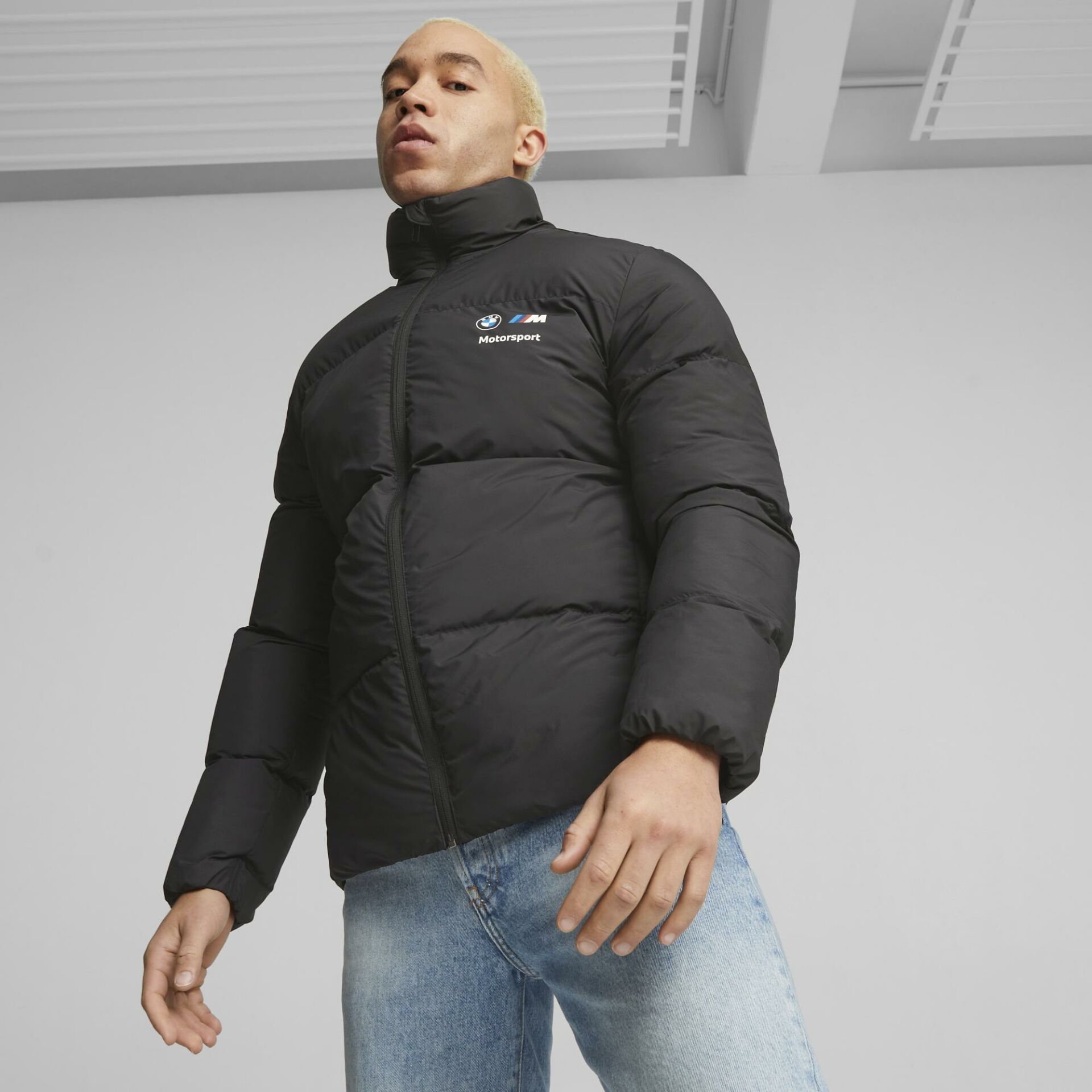 Puma Bmw Mms Ess Padded Jacket Erkek Mont - Siyah -62130001