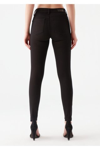 Mavi Kadın Alissa Gold Nights Siyah Jean Pantolon 1067822002