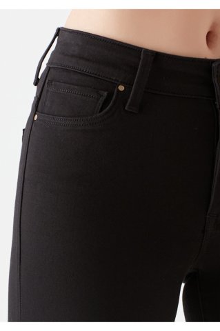 Mavi Kadın Alissa Gold Nights Siyah Jean Pantolon 1067822002