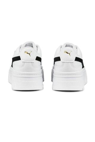 Puma Mayze Stack Kadın Spor Ayakkabı 38436304-Beyaz Siyah