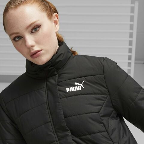 Puma ESS+ Padded Kadın Uzun Mont-Siyah 67536401