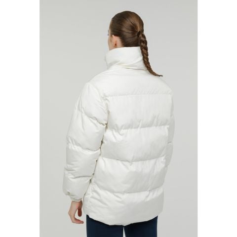 Kinetix  Serena Coat 2pr Kadın Uzun Kaban W-SN2060-Vanilya